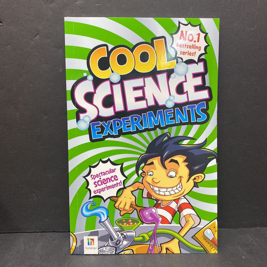 Cool Science Experiments (Glen Singleton) -paperback educational