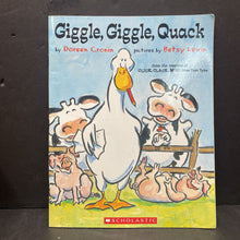Load image into Gallery viewer, Giggle, Giggle, Quack (Doreen Cronin) -paperback
