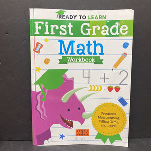 Ready to Learn First Grade Math -workbook