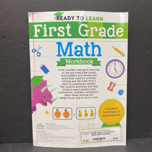 Load image into Gallery viewer, Ready to Learn First Grade Math -workbook
