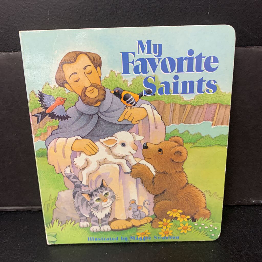 My Favorite Saints (Maggie Swanson) -religion board