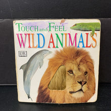 Load image into Gallery viewer, Wild Animals (DK) -touch &amp; feel
