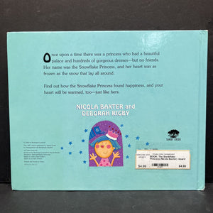 The Snowflake Princess (Nicola Baxter) -board