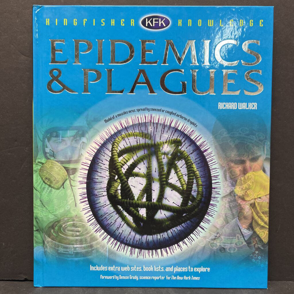 Epidemics & Plagues (Richard Walker) -hardcover educational