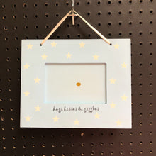 Load image into Gallery viewer, &quot;hugs kisses &amp; giggles&quot; Star Picture Frame
