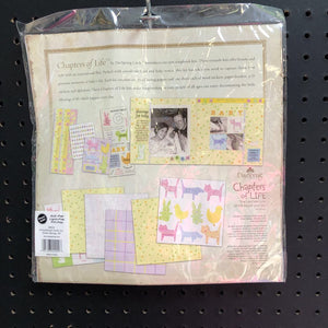 Baby Chapters Of Life Scrapbooking Kit (NEW)