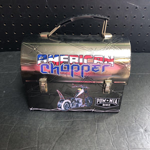 American Chopper Tin School Lunch Box