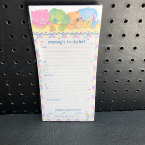 "mommy's to do list" Notepad (NEW) (Pinx)