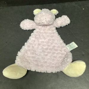 Hippo Rattle Security Blanket