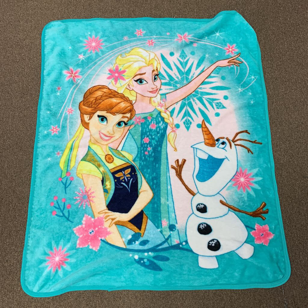 Anna Elsa Olaf Blanket Encore Kids Consignment