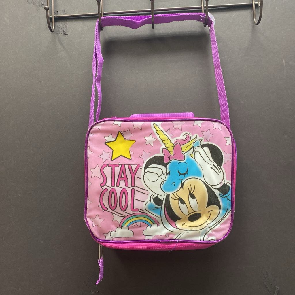 Unicorn Minnie Mouse School Lunch Bag