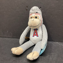 Load image into Gallery viewer, MLB Shark Rally Monkey Plush (NEW) (Anaheim Angels)
