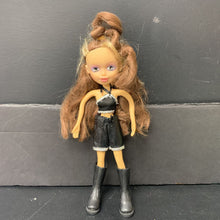 Load image into Gallery viewer, Posable Doll in Sparkly Top &amp; Shorts
