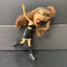 Load image into Gallery viewer, Posable Doll in Sparkly Top &amp; Shorts
