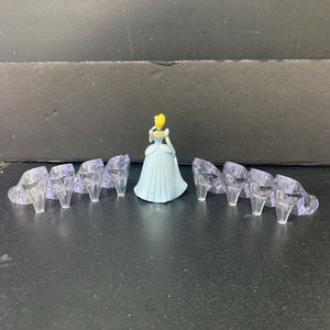 Birthday Party Cinderella Cake/Cupcake Toppers