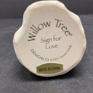 "Sign for Love" Figurine