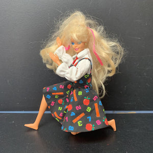 Articulated Joints Doll in Teacher Dress 1993 Vintage Collectible