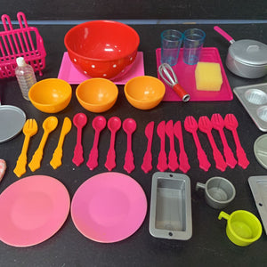 Kitchen Dishes & Accessories for 18" Doll