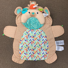 Load image into Gallery viewer, Tummy Time Prop &amp; Play Bear Activity Mat w/Support Pillow &amp; 2 Attachments
