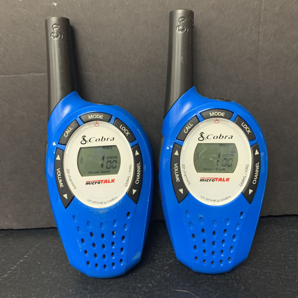 2pk Microtalk Walkie Talkies