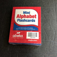 Load image into Gallery viewer, Mini Alphabet Flash Cards (NEW) (Abeka)
