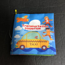 Load image into Gallery viewer, &quot;Transportation Cognition&quot; Sensory Soft Book
