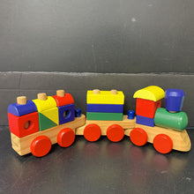 Load image into Gallery viewer, Wooden Stacking Train
