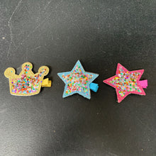 Load image into Gallery viewer, 3pk Sequin Hair Clips
