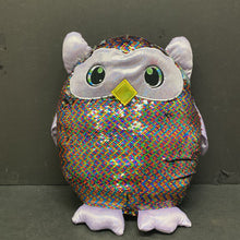 Load image into Gallery viewer, Reverse Sequin Owl Plush
