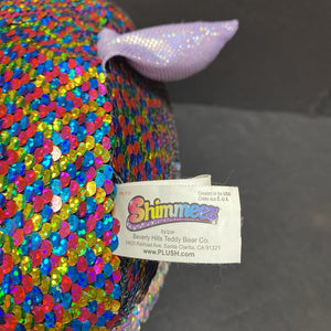 Reverse Sequin Owl Plush