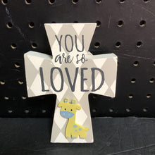 Load image into Gallery viewer, &quot;You are so Loved&quot; Wooden Cross
