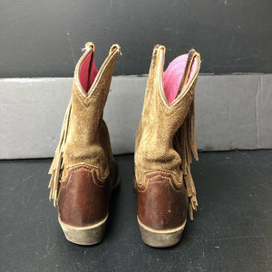 Girls Fringe Cowboy Boots