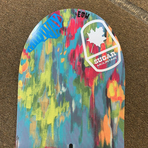 "Edge of the World" Paint Splatter Kids 125 Snowboard