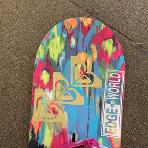 "Edge of the World" Paint Splatter Kids 125 Snowboard