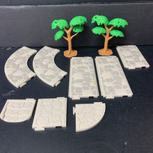 Load image into Gallery viewer, 10pc Woodland Walkways Sidewalk &amp; Tree Set

