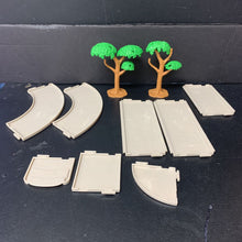 Load image into Gallery viewer, 10pc Woodland Walkways Sidewalk &amp; Tree Set
