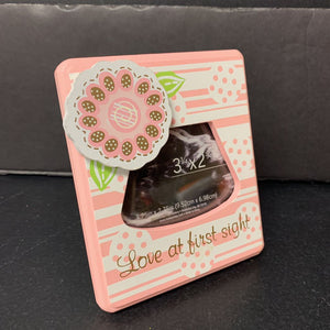 "Love at first sight" Baby Ultrasound Picture Frame