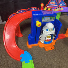 Load image into Gallery viewer, Blast Off Space Station Car Raceway Track w/Rocket Battery Operated
