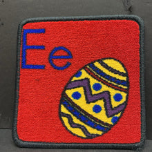 Load image into Gallery viewer, ABC Phonics &quot;E&quot; Egg Carpet Square
