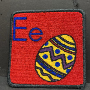 ABC Phonics "E" Egg Carpet Square