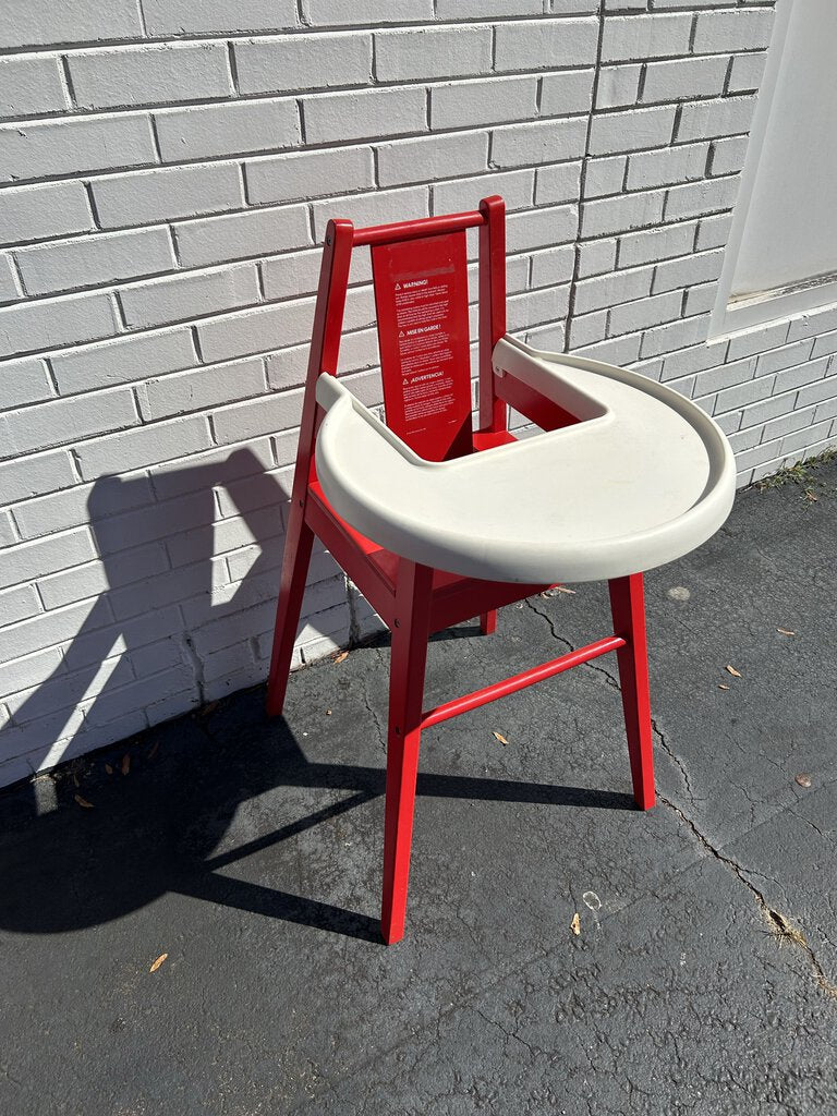 Wooden High Chair/Highchair w/ Tray