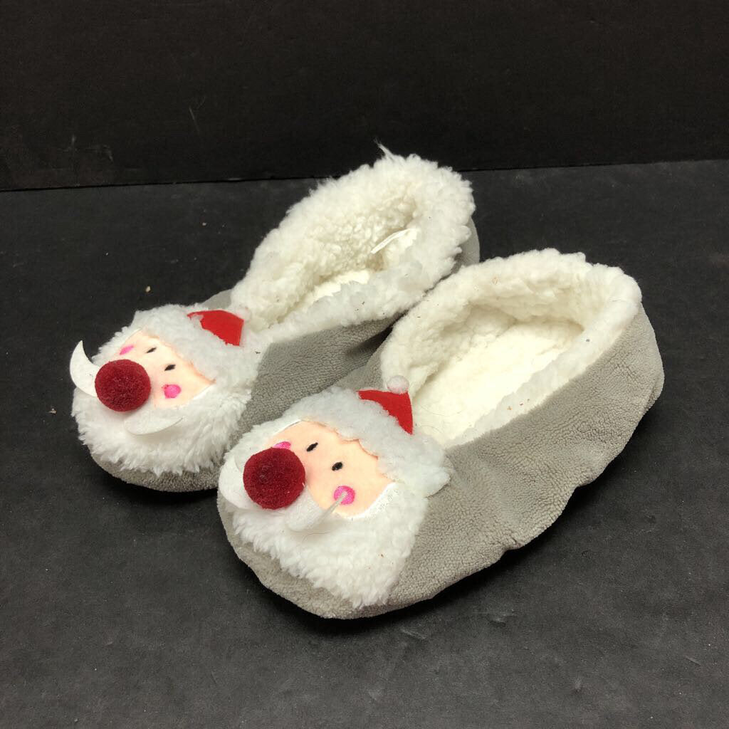 Girls Santa Christmas Slippers