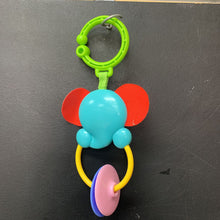 Load image into Gallery viewer, Elephant Rattle Attachment Toy

