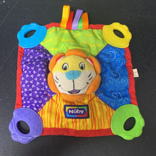 Load image into Gallery viewer, Lion Sensory Teething Security Blanket
