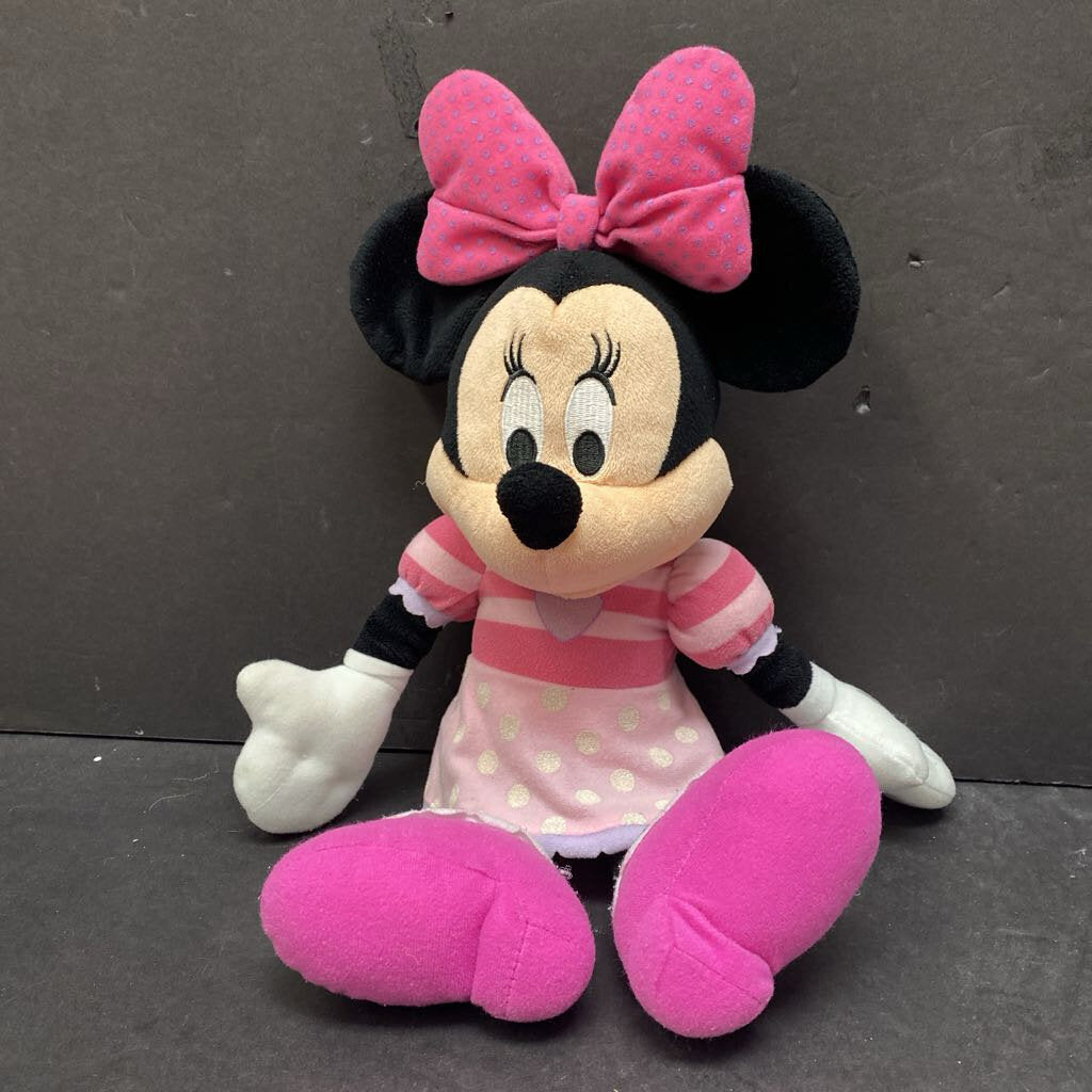 Minnie in Striped Dress Plush