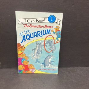 The Berenstain Bears at the Aquarium (I Can Read Level 1) (Jan & Mike Berenstain) -character reader
