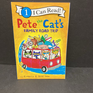 Pete the Cat's Family Road Trip (I Can Read Level 1)- character reader