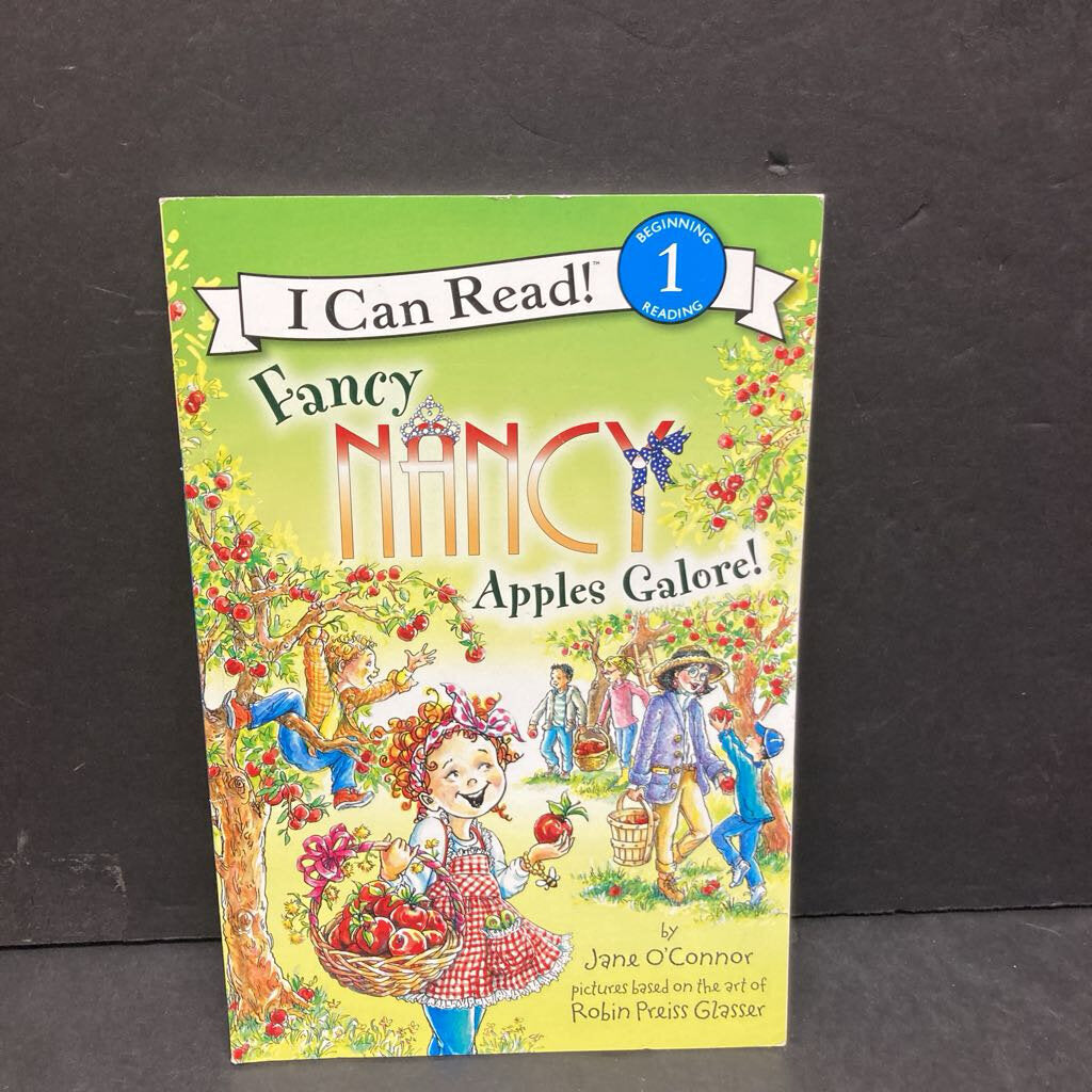 Fancy Nancy: Apples Galore (I Can Read Level 1) -character reader