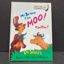 Load image into Gallery viewer, Mr. Brown Can Moo! Can You? -dr seuss
