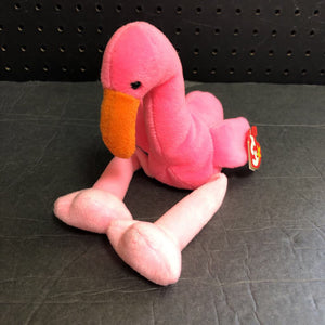 Pinky the flamingo beanie baby sale worth